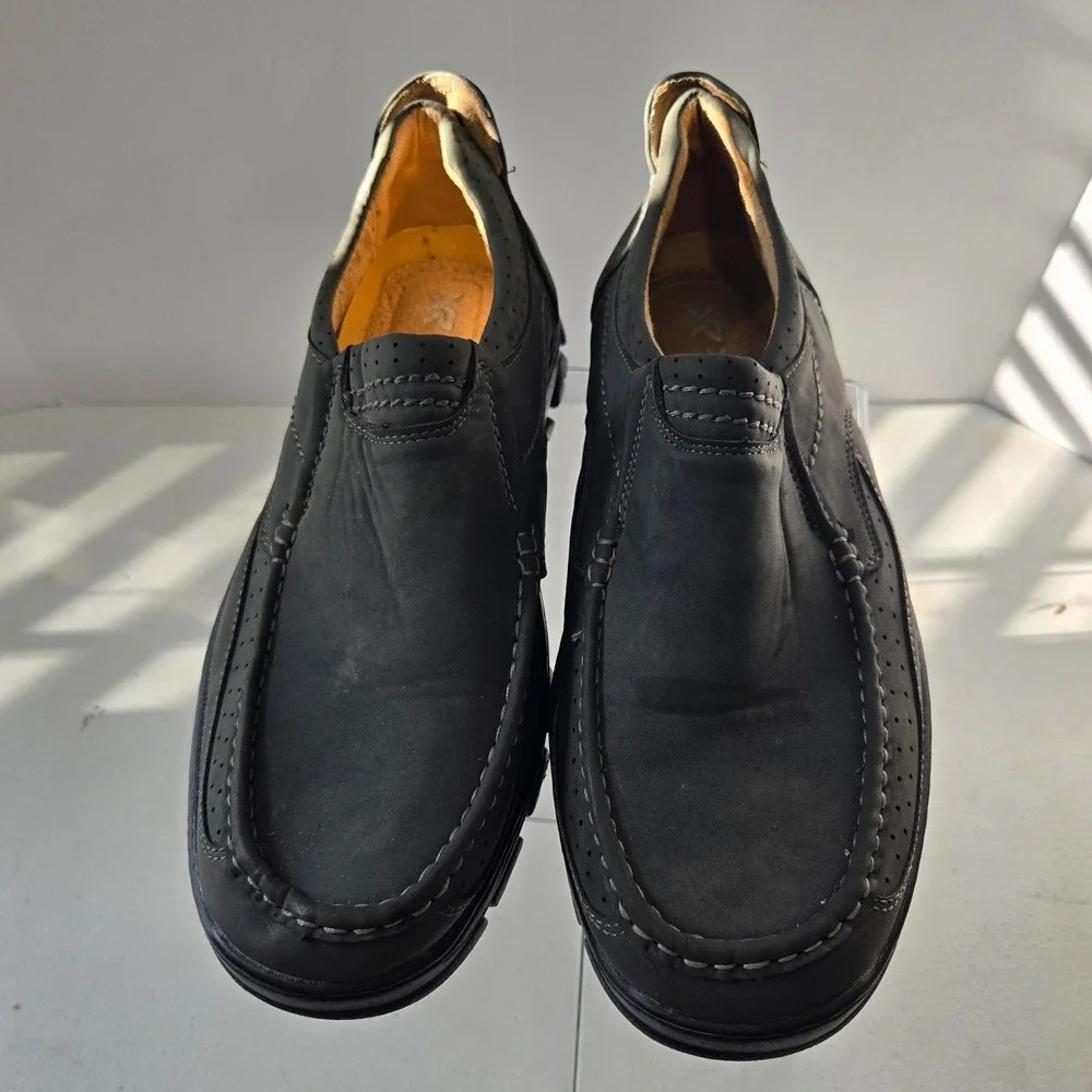 XRAY Ultimate Comfort Mens Black Slip On Loafers Shoes XRW1082 Size 13 EUR 46